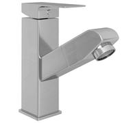 Bathroom Basin Tap Faucet Mixer with Pull Out Function Sink Single Hole Lever