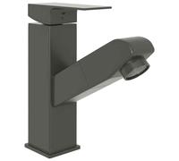 Bathroom Basin Tap Faucet Mixer with Pull Out Function Sink Single Hole Lever