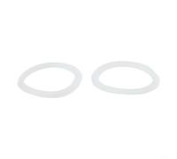Bathroom Basin Waste Gasket 2pcs Silicone Ring Seal for Click Clack Drain Valve Sink Stopper Replacement Spare Parts Multi Size(41.5 * 33mm)