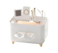Bathroom Bedside Organizer - 400G Non Slip Door Heavy Duty Storage Container for Bedside Napkin Dispenser with Elegant Design