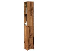 Bathroom Cabinet 25 x 25 x 170 cm Old Wood Engineered Wood