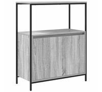 vidaXL Bathroom Cabinet with Shelves Grey Sonoma 76.5x35x95 cm