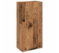 vidaXL Wall-mounted Bathroom Cabinet Toilet Vanity Unit Cupboard Old Wood