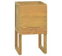 Bathroom Cabinet Washroom Sink Unit Basin Cupboard Solid Wood Teak vidaXL