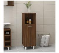 (Brown oak) vidaXL Bathroom Cabinet Engineered Wood Under Basin Cupboard Multi Colours