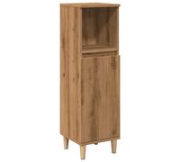 vidaXL Bathroom Cabinet Artisan Oak 30x30x100 cm Engineered Wood