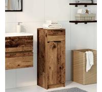 vidaXL Bathroom Cabinet Old wood 32 x 34 x 90 cm Engineered wood, Brown