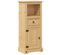 vidaXL Bathroom Cabinet Sink Unit Storage Cabinet Cupboard Solid Wood Pine