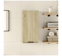 Vidaxl Wall-Mounted Bathroom Cabinet Sonoma Oak 32X20X67 Cm
