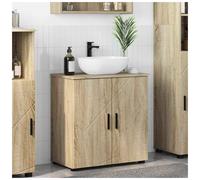 vidaXL Bathroom Cabinet with Storage Sonoma Oak 61 x 35 x 64 cm