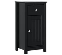 vidaXL Bathroom Cabinet BERG White 69.5x34x80 cm Solid Wood Pine