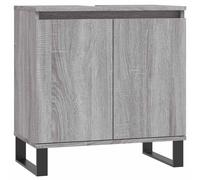 Bathroom Cabinet Vanity Unit Storage Cabinet Cupboard Engineered Wood vidaXL