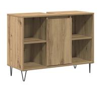 vidaXL Bathroom Cabinet Artisan Oak 80 x 33 x 60 cm Engineered Wood