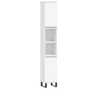 Bathroom Cabinet Vanity Unit Storage Cabinet Cupboard Engineered Wood vidaXL