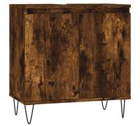 Bathroom Cabinet Vanity Unit Storage Cabinet Cupboard Engineered Wood vidaXL