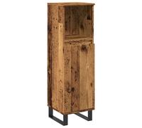 Bathroom Cabinet Vanity Unit Storage Cabinet Cupboard Engineered Wood vidaXL