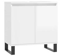 Bathroom Cabinet Vanity Unit Storage Cabinet Cupboard Engineered Wood vidaXL