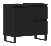 Bathroom Cabinet Vanity Unit Storage Cabinet Cupboard Engineered Wood vidaXL