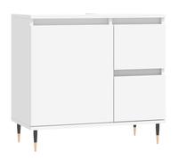 Bathroom Cabinet Vanity Unit Storage Cabinet Cupboard Engineered Wood vidaXL