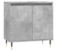 Bathroom Cabinet Vanity Unit Storage Cabinet Cupboard Engineered Wood vidaXL