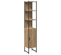 Bathroom Cabinet Vanity Unit Storage Cupboard Sink Unit Engineered Wood vidaXL