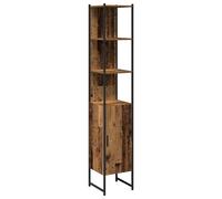 Bathroom Cabinet Vanity Unit Storage Cupboard Sink Unit Engineered Wood vidaXL