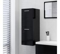 Bathroom Cabinet Wall Bath Storage Cupboard w/ Compartment Washroom Storage Unit