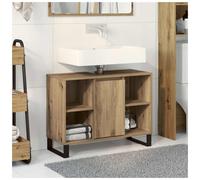 vidaXL Bathroom Cabinet Artisan Oak 80 x 33 x 60 cm Engineered Wood