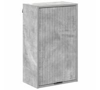 vidaXL Bathroom Cabinet with Door High Gloss White 39 x 23.5 x 65 cm