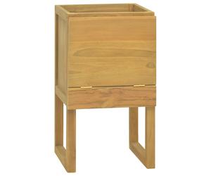 Bathroom Cabinet Washroom Sink Unit Basin Cupboard Solid Wood Teak vidaXL