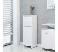 Bathroom Cabinet Washroom Storage Cabinet Cupboard Engineered Wood vidaXL