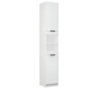 Bathroom Cabinet Washroom Storage Cabinet Cupboard Engineered Wood vidaXL