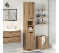 Bathroom Cabinet Washroom Storage Cabinet Cupboard Engineered Wood vidaXL