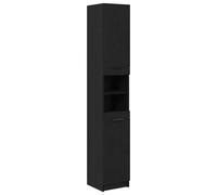 Bathroom Cabinet Washroom Storage Cabinet Cupboard Engineered Wood vidaXL