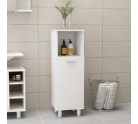 vidaXL Bathroom Cabinet White 30x30x95 cm Engineered Wood