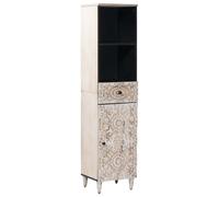 Bathroom Cabinet with Drawer with Shelf with Storage with Door Modern vidaXL