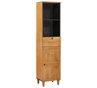 vidaXL Bathroom Cabinet Light Brown 38 x 33 x 160 cm Engineered Wood