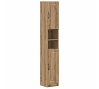 Bathroom Cabinet with Open Shelf UTRECHT Engineered Wood Modern Design vidaXL