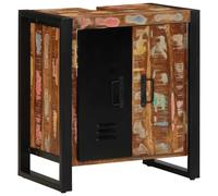 vidaXL Bathroom Cabinet Brown 55 x 35 x 60 cm Solid Reclaim Wood
