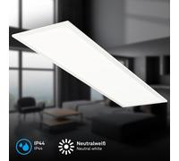 Bathroom Ceiling Light LED Panel Lamp 22W IP44 4000K 2300lm 100cm Neutral White [EEK: E]