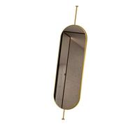 Bathroom Ceiling Mirror,Ultra-narrow Frame Design Square, Vanity Makeup Or Shaving,Suitable for Home Hotel(Gold)