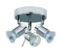 Bathroom Ceiling Spotlight With 3 Adjustable Heads