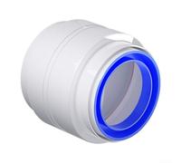 Bathroom Check Valve, Upgraded Automatic Exhaust for 75-110mm PVC Pipe Ventilation, Anti-Backdraft Flap for Extractor Fan Duct Airflow Control Installation