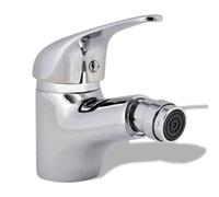 Bathroom Chrome Luxury Modern Basin Sink Mono Round Square Mixer Tap & Waste