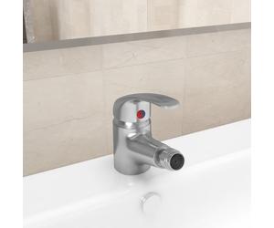 Bathroom Chrome Luxury Modern Basin Sink Mono Round Square Mixer Tap & Waste