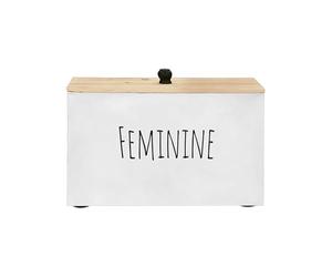 Bathroom Container with Lid, Bathroom , Cosmetic Accessories - Pad Organize Suitcase Accessories: This tampon holder features durable solid wood construction and holds tampons, wet wipes