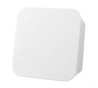 Bathroom Cosmetic Storage Box with Wall Mount Design, Dustproof Sealed Cover, Multiple Compartments for Organizing Cotton Swabs and Trash Bags, No Drilling Required