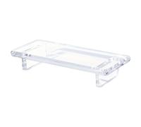 Bathroom Counter Organizer - Acrylic Kitchen Tray for Counter,Non-Slip Clear Holder Modern Decor, Organization and Storage for Makeup Perfume Soap Dish Plants Candle Decor
