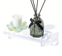 Bathroom Counter Tray - Acrylic Kitchen Tray for Counter - Non-Slip Clear Holder Modern Decor, Organization and Storage for Makeup Perfume Soap Dish Plants Candle Decor