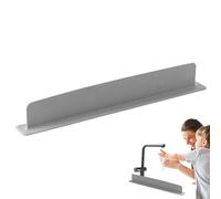 Bathroom Counter Water Splash Guard, Non Slip Silicone Barrier Sink Protector Strip | Splash Prevention Tool With Stable Base For Dishwashing Tub Vanity Basin Home